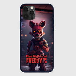 Чехол для iPhone 12 Pro Five Nights at Freddys Mangle, цвет: 3D-черный
