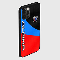 Чехол для iPhone 12 Pro Alpina - classic colors, цвет: 3D-черный — фото 2