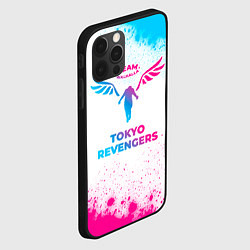 Чехол для iPhone 12 Pro Tokyo Revengers neon gradient style, цвет: 3D-черный — фото 2