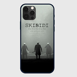 Чехол для iPhone 12 Pro Skibisi toilet Camera men, цвет: 3D-черный