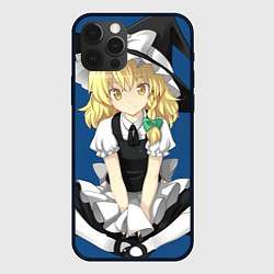 Чехол для iPhone 12 Pro Touhou Project Мариса Кирисаме, цвет: 3D-черный