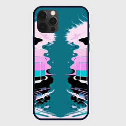 Чехол для iPhone 12 Pro Vanguard abstraction - vogue, цвет: 3D-черный