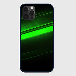 Чехол iPhone 12 Pro Green line