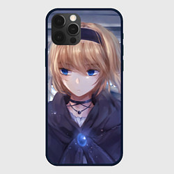 Чехол для iPhone 12 Pro Touhou Project Алиса Маргатройд, цвет: 3D-черный