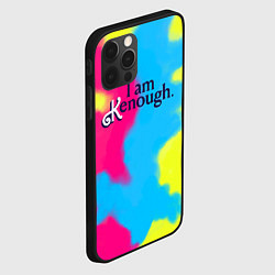 Чехол для iPhone 12 Pro I Am Kenough Tie-Dye, цвет: 3D-черный — фото 2