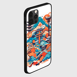 Чехол для iPhone 12 Pro Ancient japan, цвет: 3D-черный — фото 2
