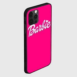 Чехол для iPhone 12 Pro Барби розовая, цвет: 3D-черный — фото 2
