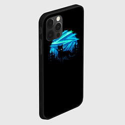 Чехол для iPhone 12 Pro Северный лис, цвет: 3D-черный — фото 2