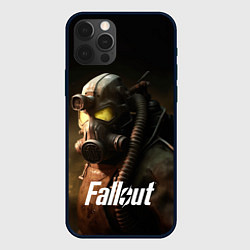 Чехол для iPhone 12 Pro Fallout game, цвет: 3D-черный