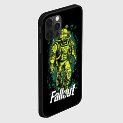 Чехол для iPhone 12 Pro Fallout poster game, цвет: 3D-черный — фото 2