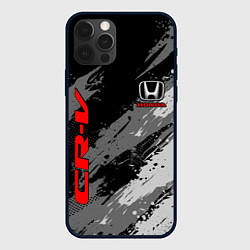 Чехол для iPhone 12 Pro Honda cr-v - Монохром, цвет: 3D-черный