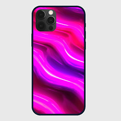 Чехол iPhone 12 Pro Розовая объемная абстракция