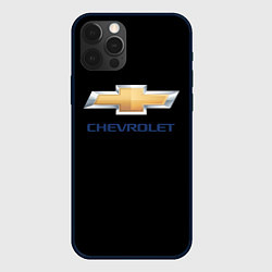 Чехол для iPhone 12 Pro Chevrolet sport auto, цвет: 3D-черный