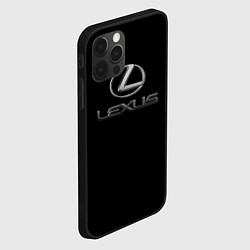Чехол для iPhone 12 Pro Lexus brend sport, цвет: 3D-черный — фото 2