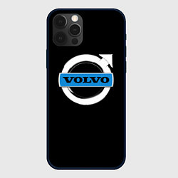 Чехол для iPhone 12 Pro Volvo sport car, цвет: 3D-черный