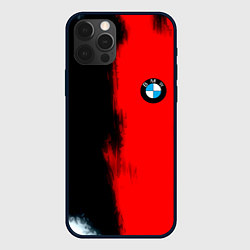 Чехол для iPhone 12 Pro Bmw sport colors, цвет: 3D-черный