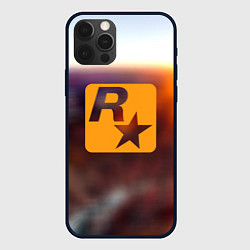 Чехол для iPhone 12 Pro Grand Theft Auto rockstar game, цвет: 3D-черный