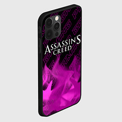 Чехол для iPhone 12 Pro Assassins Creed pro gaming: символ сверху, цвет: 3D-черный — фото 2
