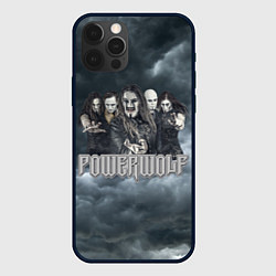 Чехол для iPhone 12 Pro Powerwolf band, цвет: 3D-черный