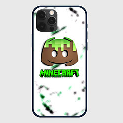 Чехол для iPhone 12 Pro Minecraft online pc, цвет: 3D-черный