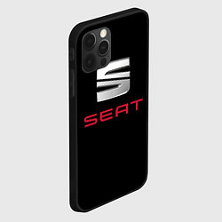 Чехол для iPhone 12 Pro Seat auto, цвет: 3D-черный — фото 2