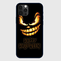 Чехол для iPhone 12 Pro Страшный Джек - хэллоуин, цвет: 3D-черный