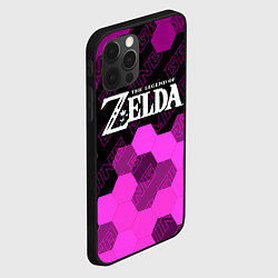 Чехол для iPhone 12 Pro Zelda pro gaming посередине, цвет: 3D-черный — фото 2