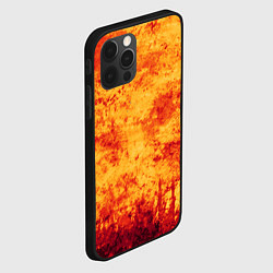 Чехол для iPhone 12 Pro Осенний пожар, цвет: 3D-черный — фото 2