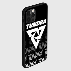 Чехол для iPhone 12 Pro Tundra style, цвет: 3D-черный — фото 2