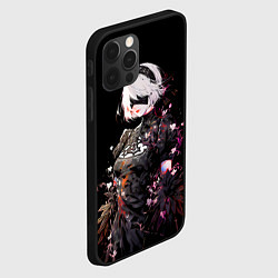 Чехол для iPhone 12 Pro 2b from nier automata, цвет: 3D-черный — фото 2