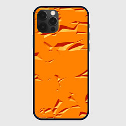 Чехол iPhone 12 Pro Оранжевый мотив