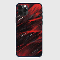 Чехол для iPhone 12 Pro Красный шторм, цвет: 3D-черный