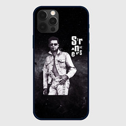Чехол для iPhone 12 Pro Depeche Mode - Dave Gahan strangers pistol, цвет: 3D-черный