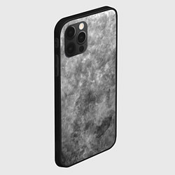 Чехол для iPhone 12 Pro Абстракция - grey sky, цвет: 3D-черный — фото 2