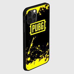 Чехол для iPhone 12 Pro PUBG online yellow, цвет: 3D-черный — фото 2