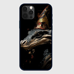 Чехол для iPhone 12 Pro Хранитель нового года, цвет: 3D-черный