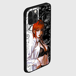 Чехол для iPhone 12 Pro Makima - Chainsaw man, цвет: 3D-черный — фото 2