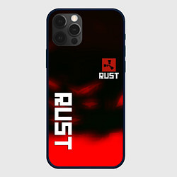 Чехол для iPhone 12 Pro Rust the game colors, цвет: 3D-черный