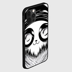 Чехол для iPhone 12 Pro Анимэ котик, цвет: 3D-черный — фото 2