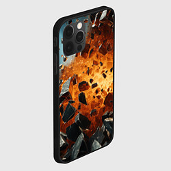 Чехол для iPhone 12 Pro Большой взрыв камней, цвет: 3D-черный — фото 2