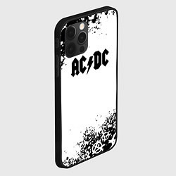 Чехол для iPhone 12 Pro AC DC anarchy rock, цвет: 3D-черный — фото 2