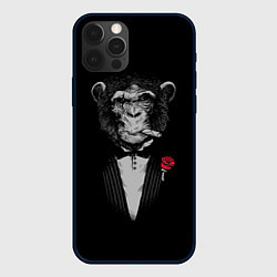 Чехол для iPhone 12 Pro Monkey business, цвет: 3D-черный