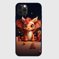 Чехол для iPhone 12 Pro Магистр сказочной ночи дракон, цвет: 3D-черный