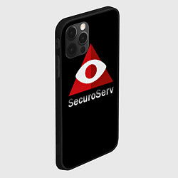 Чехол для iPhone 12 Pro SecuroServ, цвет: 3D-черный — фото 2