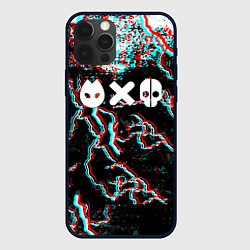 Чехол для iPhone 12 Pro Love death & robots strom, цвет: 3D-черный