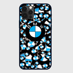 Чехол для iPhone 12 Pro BMW sportlogo, цвет: 3D-черный