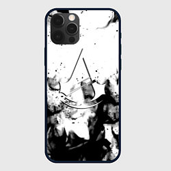 Чехол для iPhone 12 Pro Assassins Creed fire, цвет: 3D-черный