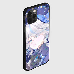 Чехол для iPhone 12 Pro Genshin Impact Furina smug, цвет: 3D-черный — фото 2