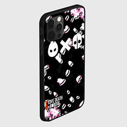 Чехол для iPhone 12 Pro Love Death Robots serial, цвет: 3D-черный — фото 2