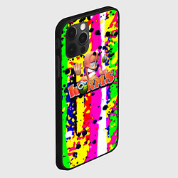 Чехол для iPhone 12 Pro Worms true colors, цвет: 3D-черный — фото 2